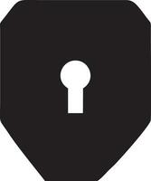 Lock security icon symbol vector image. Illustration of the key secure access system vector design. EPS 10