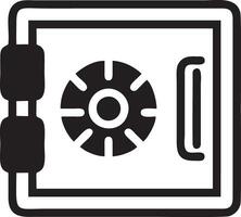 Lock security icon symbol vector image. Illustration of the key secure access system vector design. EPS 10