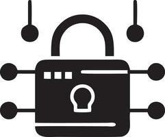 Lock security icon symbol vector image. Illustration of the key secure access system vector design. EPS 10