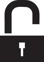 Lock security icon symbol vector image. Illustration of the key secure access system vector design. EPS 10