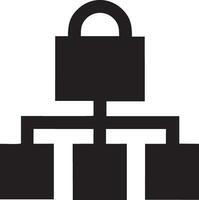 Lock security icon symbol vector image. Illustration of the key secure access system vector design. EPS 10