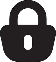 Lock security icon symbol vector image. Illustration of the key secure access system vector design. EPS 10