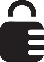 Lock security icon symbol vector image. Illustration of the key secure access system vector design. EPS 10