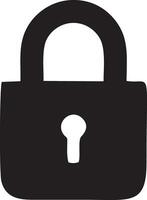 Lock security icon symbol vector image. Illustration of the key secure access system vector design. EPS 10