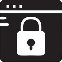 Lock security icon symbol vector image. Illustration of the key secure access system vector design. EPS 10