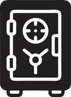 Lock security icon symbol vector image. Illustration of the key secure access system vector design. EPS 10