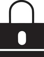 Lock security icon symbol vector image. Illustration of the key secure access system vector design. EPS 10