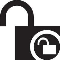 Lock security icon symbol vector image. Illustration of the key secure access system vector design. EPS 10