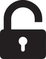 Lock security icon symbol vector image. Illustration of the key secure access system vector design. EPS 10