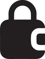 Lock security icon symbol vector image. Illustration of the key secure access system vector design. EPS 10