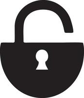 Lock security icon symbol vector image. Illustration of the key secure access system vector design. EPS 10