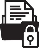 Lock security icon symbol vector image. Illustration of the key secure access system vector design. EPS 10