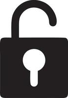 Lock security icon symbol vector image. Illustration of the key secure access system vector design. EPS 10