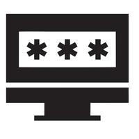 Lock security icon symbol vector image. Illustration of the key secure access system vector design. EPS 10