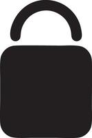 Lock security icon symbol vector image. Illustration of the key secure access system vector design. EPS 10