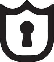 Lock security icon symbol vector image. Illustration of the key secure access system vector design. EPS 10