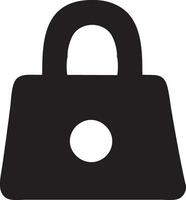 Lock security icon symbol vector image. Illustration of the key secure access system vector design. EPS 10