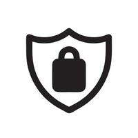 Lock security icon symbol vector image. Illustration of the key secure access system vector design. EPS 10