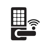 Lock security icon symbol vector image. Illustration of the key secure access system vector design. EPS 10