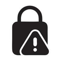 Lock security icon symbol vector image. Illustration of the key secure access system vector design. EPS 10