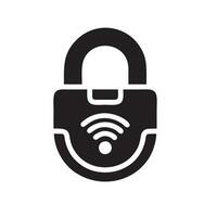 Lock security icon symbol vector image. Illustration of the key secure access system vector design. EPS 10