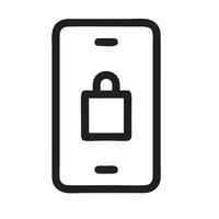 Lock security icon symbol vector image. Illustration of the key secure access system vector design. EPS 10