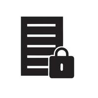 Lock security icon symbol vector image. Illustration of the key secure access system vector design. EPS 10