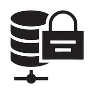 Lock security icon symbol vector image. Illustration of the key secure access system vector design. EPS 10