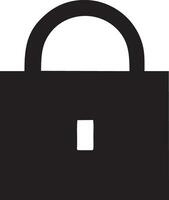 Lock security icon symbol vector image. Illustration of the key secure access system vector design. EPS 10