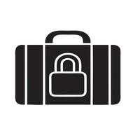 Lock security icon symbol vector image. Illustration of the key secure access system vector design. EPS 10