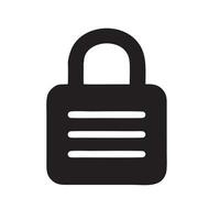 Lock security icon symbol vector image. Illustration of the key secure access system vector design. EPS 10