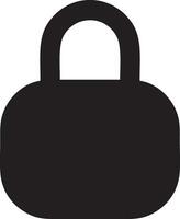 Lock security icon symbol vector image. Illustration of the key secure access system vector design. EPS 10