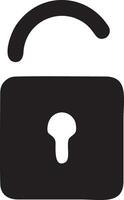 Lock security icon symbol vector image. Illustration of the key secure access system vector design. EPS 10