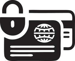 Lock security icon symbol vector image. Illustration of the key secure access system vector design. EPS 10