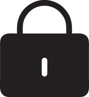 Lock security icon symbol vector image. Illustration of the key secure access system vector design. EPS 10