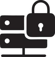 Lock security icon symbol vector image. Illustration of the key secure access system vector design. EPS 10