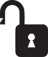 Lock security icon symbol vector image. Illustration of the key secure access system vector design. EPS 10