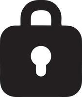 Lock security icon symbol vector image. Illustration of the key secure access system vector design. EPS 10