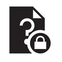 Lock security icon symbol vector image. Illustration of the key secure access system vector design. EPS 10