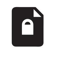 Lock security icon symbol vector image. Illustration of the key secure access system vector design. EPS 10