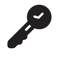 Lock security icon symbol vector image. Illustration of the key secure access system vector design. EPS 10