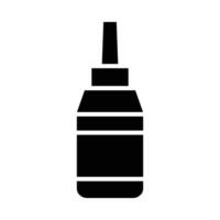 Machine Oil Vector Glyph Icon For Personal And Commercial Use.