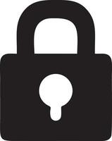 Lock security icon symbol vector image. Illustration of the key secure access system vector design. EPS 10