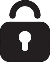 Lock security icon symbol vector image. Illustration of the key secure access system vector design. EPS 10