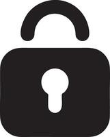 Lock security icon symbol vector image. Illustration of the key secure access system vector design. EPS 10