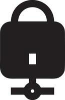 Lock security icon symbol vector image. Illustration of the key secure access system vector design. EPS 10