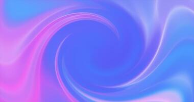 Blue background of twisted swirling energy magical glowing light lines abstract background photo