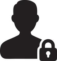 Lock security icon symbol vector image. Illustration of the key secure access system vector design. EPS 10