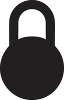 Lock security icon symbol vector image. Illustration of the key secure access system vector design. EPS 10