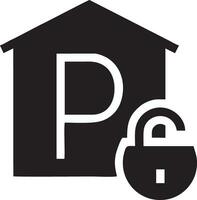 Lock security icon symbol vector image. Illustration of the key secure access system vector design. EPS 10